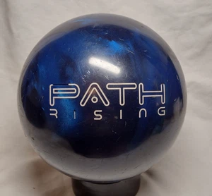 Pyramid Path Rising Blue & Black Swirl Bowling Ball 12lb Pre Drilled - Picture 1 of 7