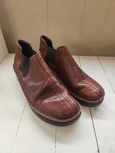 Naot Boot Damen Gr. 9 Braun Leder Slipper Komfort Chelsea Stiefelette Gr. 40 - Bild 1 von 9