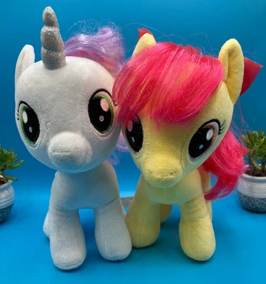 Peluche My Little Pony G4 Build A Bear Cutie Mark Crusaders cepillable 10" BABW MLP Foto 1 de 4