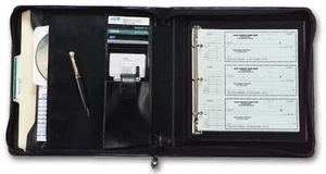 1438N 3 On A Page Deskbook Portfolio 3 Ring 12 x 12 1/2" - Picture 1 of 1