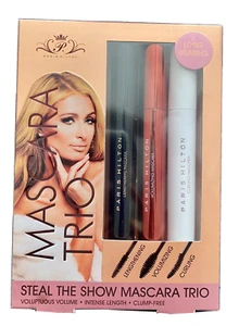 PARIS HILTON Trio MASCARA Lengthening/Volumizing/High Definition BLACK - Picture 1 of 2