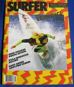 SURFER MAGAZINE-JAN 1988-GARY GREEN-BUD PSAA-D. HARDMAN-GIFT GUIDE-VINTAGE - Imagen 1 de 6