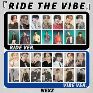 NEXZ RIDE THE VIBE 1er Álbum Único Tarjeta Fotográfica Corea PC Oficial - Imagen 1 de 67