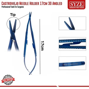 Castroviejo Micro Needle Holder Rodent Oral Surgery Spring Action Forceps SYZE - Bild 1 von 3