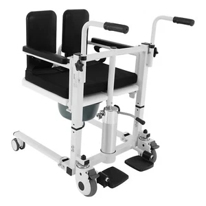 Hydraulischer Patientenlifter Transferstuhl Sitz Patientenlifter-Rollstuhl - Bild 1 von 18
