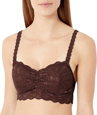 Cosabella 186888 Womens Soft Cup Nursing Bralette Bra Espresso Size X-Large - Image 1 of 3