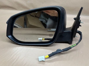 2014-2016 TOYOTA HIGHLANDER LEFT DRIVER LH EXTERIOR REAR VIEW HEATED MIRROR OEM - Picture 1 of 8