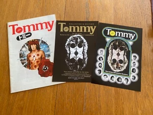 The WHO Japan CINEMA program pressbook & flyer mini-poster x2! TOMMY Rock Opera! - Picture 1 of 14