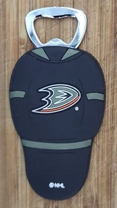 COORS light Molson Mini Jersey Bottle Openers NHL Ahaheim Ducks - Picture 1 of 2