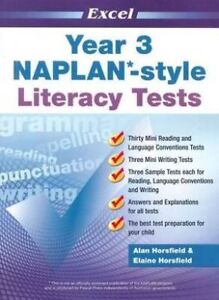 NAPLAN-STYLE LITERACY TESTS YEAR 3 by EXCEL - NEW