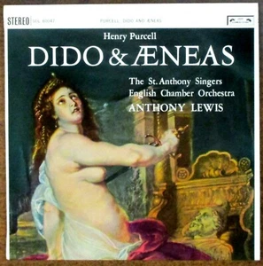 Purcell: Dido and Aeneas LP (1962) L'Oiseau-Lyre SOL 60047 - Janet Baker - Picture 1 of 6