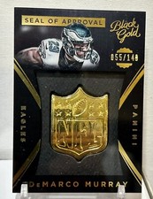 DeMarco Murray 2015 Panini Black Gold Seal of Approval NFL Shield Patch /149 !