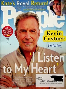 People Magazine July 1, 2024 Kevin Costner Exclusive, Kate's Royal Return - Picture 1 of 2