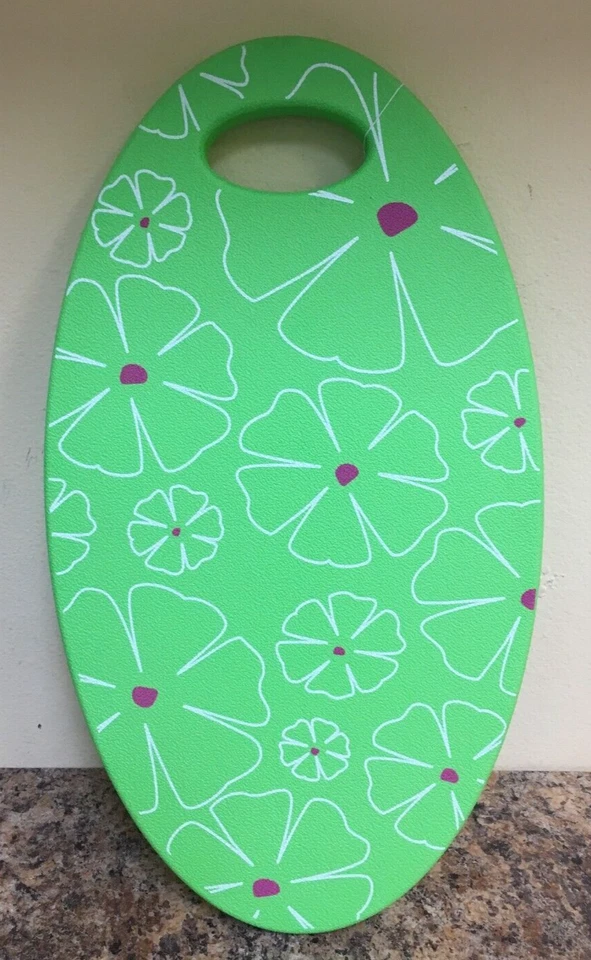 Tommyco OP888 EnviroFriendly Safe Foam Green Floral Garden Kneeler - Image 1 of 2