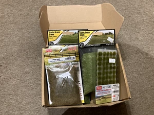 Model Railway Static Grass Selection Box - Picture 1 of 1