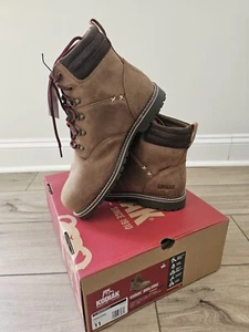 Kodiak Womens 6 Inc Bralorne Boots Work Composite Toe Waterproof Size 11 Brown - Picture 1 of 9