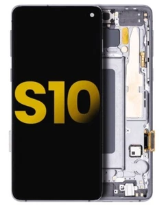 OEM Original Samsung Galaxy S10 Display LCD Touch Screen Digitizer + Frame✅ USA✅ - Picture 1 of 4