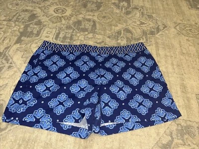 Vineyard Vines Womens Shorts Sz 14 Blue  Cotton Casual Bottoms - Image 1 of 3