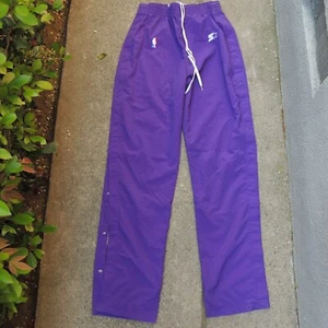 Pantaloni Starter Vintage Sacramento Kings Uomo 40 Autentica Squadra Rilasciato 97/98 NBA - Foto 1 di 5
