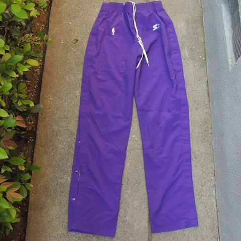 Sacramento Kings Vintage Starter Pants Mens 40 Authentic Team Issued 97/98 NBA Cover