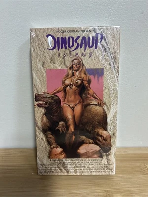 Dinosaur Island (VHS, 1994) Cult Fantasy RARE OOP - FACTORY SEALED - Image 1 of 2