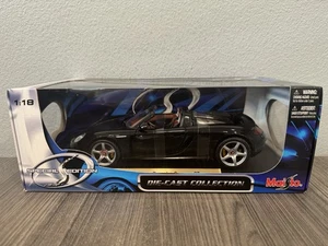 Porsche Carrera GT Black 1:18 Maisto DieCast MIB - Picture 1 of 10