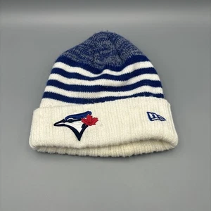 New Era Toronto Blue Jays MLB Gorro Invierno Béisbol Rayas - Imagen 1 de 5