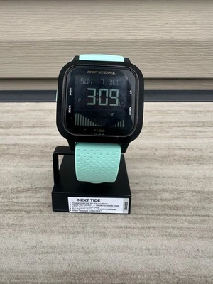 Rip Curl A1139G Next Tide Reloj Banda Silicona Reloj Digital Surf Lavado Aqua Nuevo de Lote Antiguo Foto 1 de 4