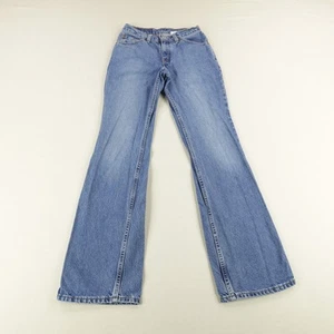 Vintage Levis 517 Jeans Womens 3 Junior Medium Denim Boot Cut Low Rise USA 90s - Picture 1 of 16