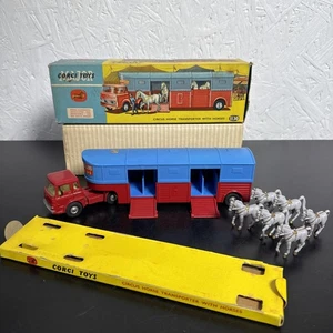 Corgi 1130 Circus Horse Transporter (EX) In Original Box (G) Vintage 1960s - Picture 1 of 23