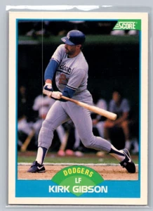 1989 Score Kirk Gibson #210 - Bild 1 von 2