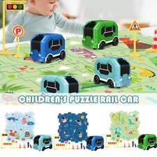 Puzzle Track Play Set Funny Rail Car Track Toy for Kids Jigsaw Puzzle Toy