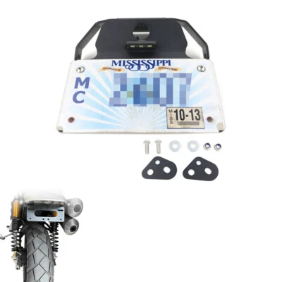 Soporte de matrícula ordenado trasero apto para Triumph Scrambler 1200 XE/XC 2019-2024 Foto 1 de 4