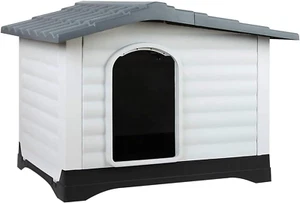I.Pet Dog Kennel House, Extra Large Kennels Portable Plastic Pet Puppy Houses... - Picture 1 of 12