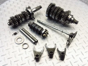 2009 08-16 Yamaha YZFR6R OEM Transmission Drum Shift Gears Forks Lot - Imagen 1 de 12