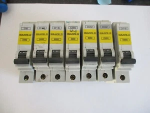 DISYUNTORES DE CIRCUITO MCB MCB SQUARE DQOE D6 D10 D16 D20 D32 D40 6KA/10KA de un solo polo - Imagen 1 de 3