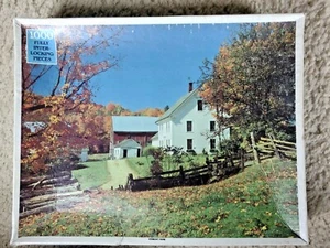 1000pc Puzzle 21.5" x 27.5" Sealed "Vermont Farm" The Rainbow Works # 75922 - Picture 1 of 4