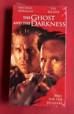 The Ghost and the Darkness (VHS 1997) Michael Douglas Val Kilmer SEALED - Image 1 of 4