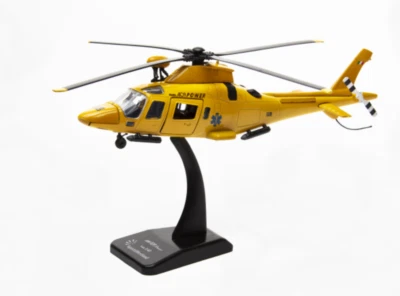 Elicottero Augusta Aw109 SOCCORSO SANITARIO 118 ITALIA  Die Cast Model 1/43 - Immagine 1 di 2