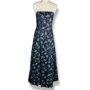 Vintage Y2K 90s Morgan Co Prom Dress Juniors Size 13 14 Small Fairy Maxi USA - Picture 1 of 16