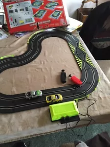 Fastlane Speedway Racing Set Stock Cars Works Great - Picture 1 of 10