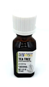 Aura Cacia 100% Pure Essential Oil Tea Tree 0.5 oz Liq - Picture 1 of 3