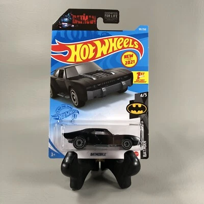 2021 Hot Wheels DC Comics The Batman Batmobile First Appearance 1:64 Scale - Image 1 of 4