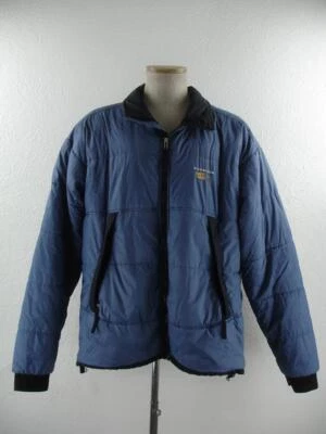 Mens XL Mountain Hardwear Blue First Tracks Quilted Winter Insulated Jacket Coat - Image 1 of 4