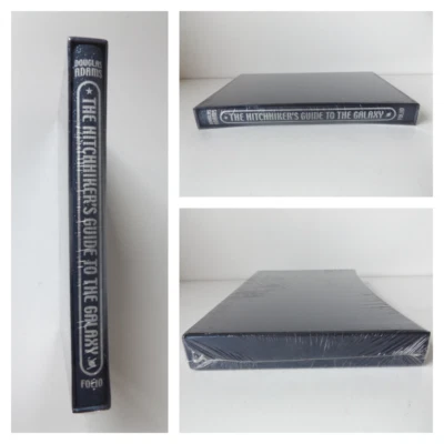 Factory Sealed The HITCHHIKER'S GUIDE to the GALAXY Douglas Adams FOLIO SOCIETY - Image 1 of 4