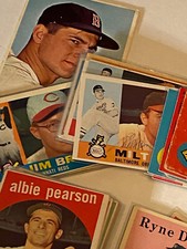 Vintage Baseball Cards ~ YOU PICK / COMPLETE YOUR SET Topps 1952 - 1960 - 1970
