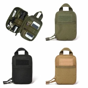 Tactical Molle Nylon Bag Outdoor Waist Mobile Phone Pouch Belt Waist EDC Bag - Picture 1 of 15