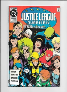 Justice League Quarterly #1 NM DC 1990 Conglomerate 80 Seiten hochwertig - Bild 1 von 2