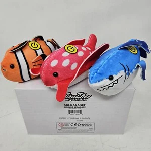 Paquete de 3 acuarios ZhuZhu Z1039 - Mascotas Butch, Finnegan y Namazu - Para edades 4 + - Imagen 1 de 5