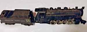 American Flyer #343 NPR Switcher Locomotive & Tender Preowned-Untested - Picture 1 of 10